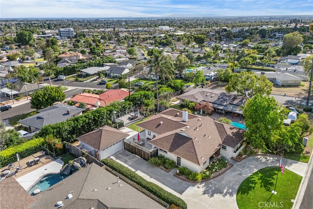 15914 West Road Whittier, CA 90603 - Photo 44 of 47 an aerial view of residential houses with outdoor space