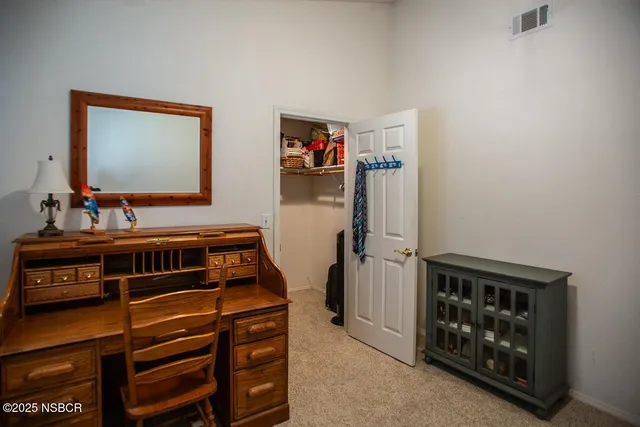 a room with storage and utility