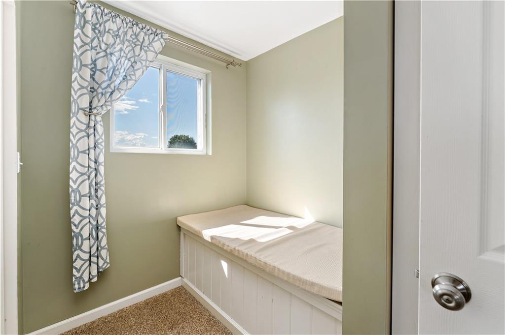 225 Larson Boulevard Rostraver Township, PA 15012 - Photo 25 of 46 a bathroom with a granite countertop sink and a mirror