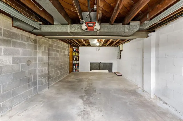 a view of empty room