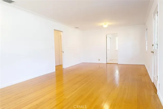 a view of empty room