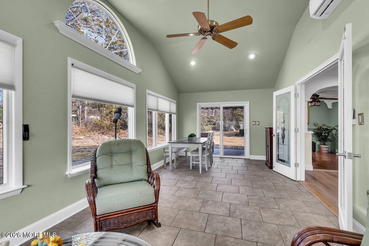 100 Baser Lane Brick, NJ 08724 - Photo 14 of 25 Vaulted Ceilings & Sliders to Patio