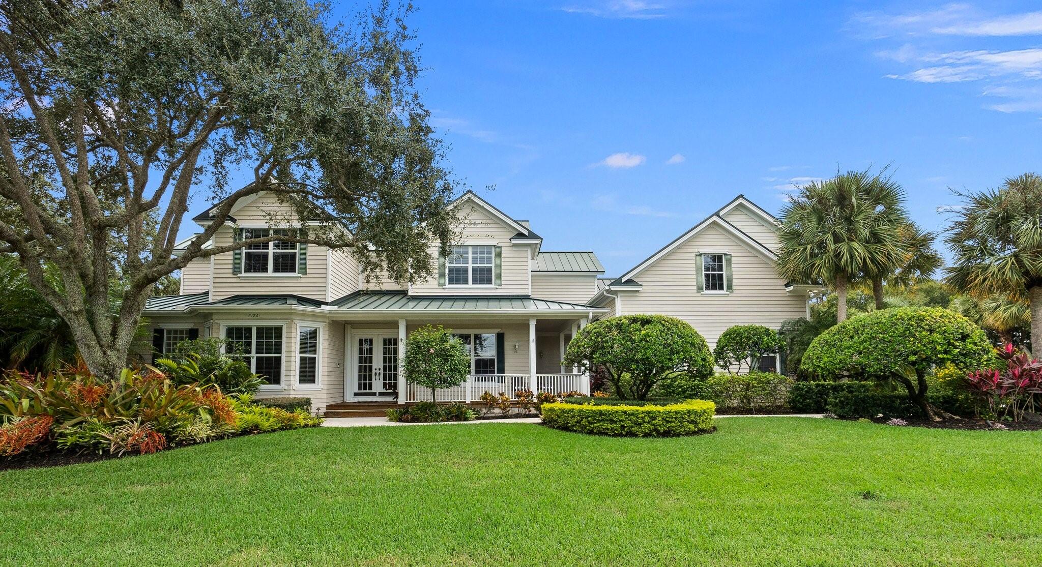 Custom estate home on over 1/2-acre