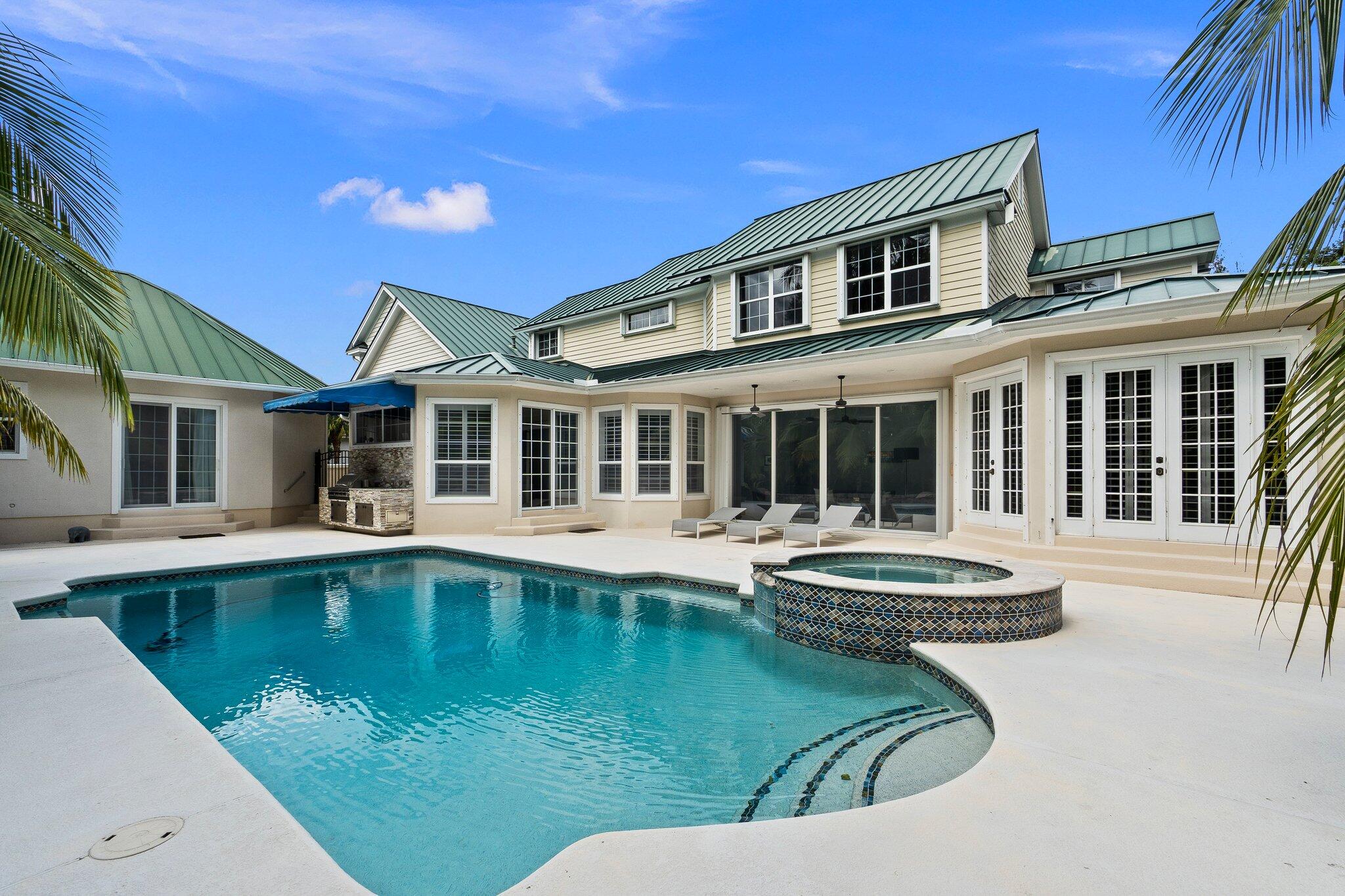 3986 Southwest Rivers End Way Palm City, FL 34990 - Photo 46 of 63 Salt Water Pool & Spa