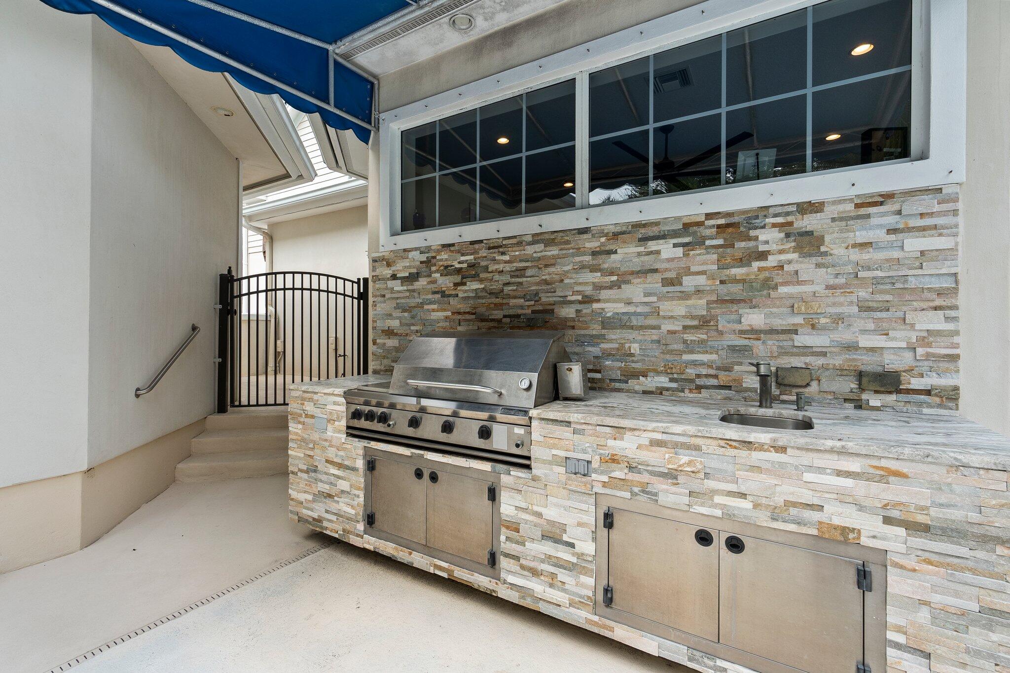 3986 Southwest Rivers End Way Palm City, FL 34990 - Photo 48 of 63 Summer Kitchen