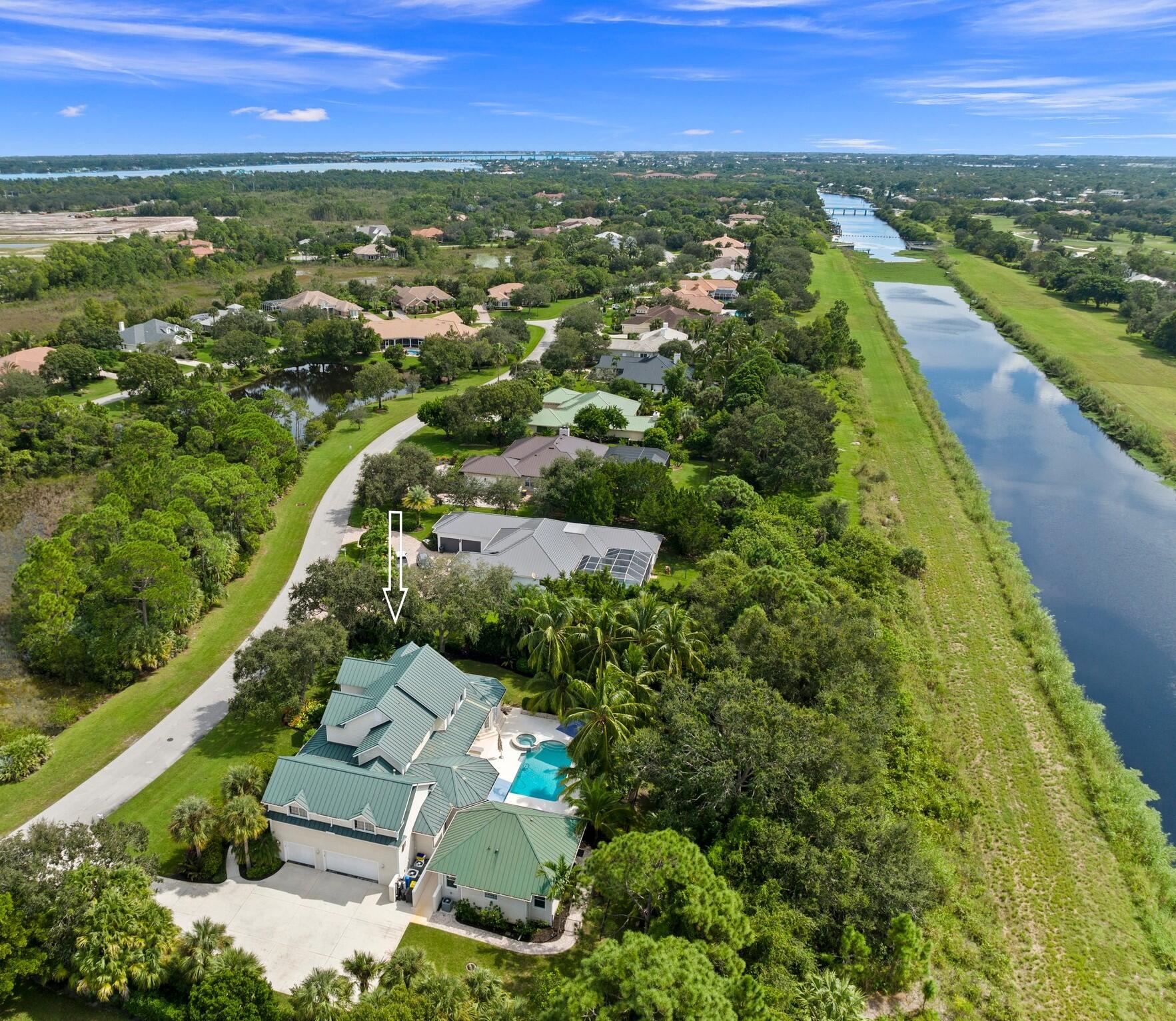 3986 Southwest Rivers End Way Palm City, FL 34990 - Photo 62 of 63 Over 1/2-Acre | Canal Lot