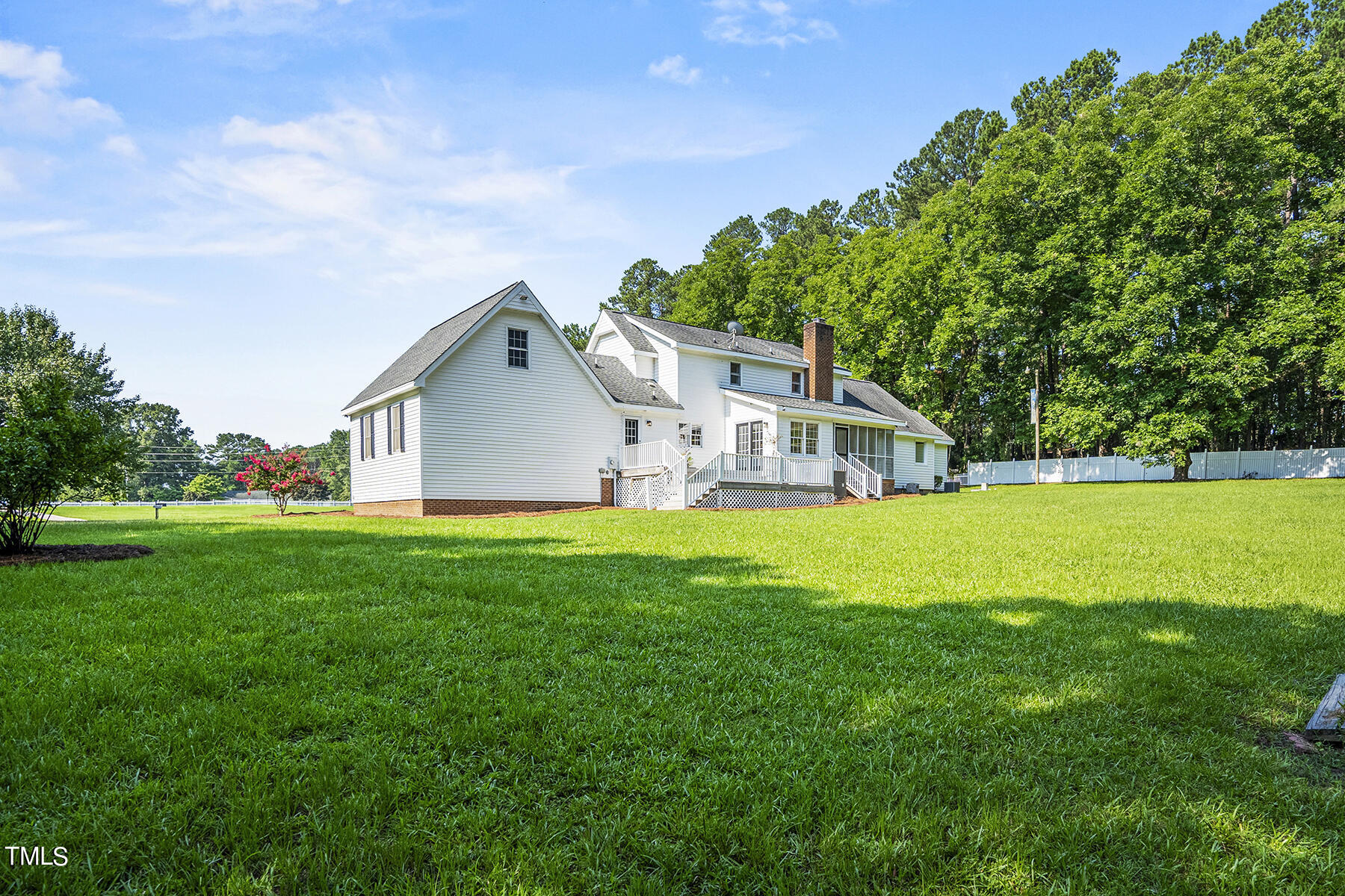 1226 Honeycutt Road Willow Spring, NC 27592 - Photo 32 of 36 Back of House