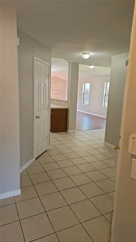 a view of empty room