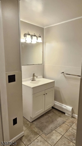 16 Main Street, Unit A Netcong, NJ 07857 - Photo 10 of 12 a bathroom with a sink and a mirror
