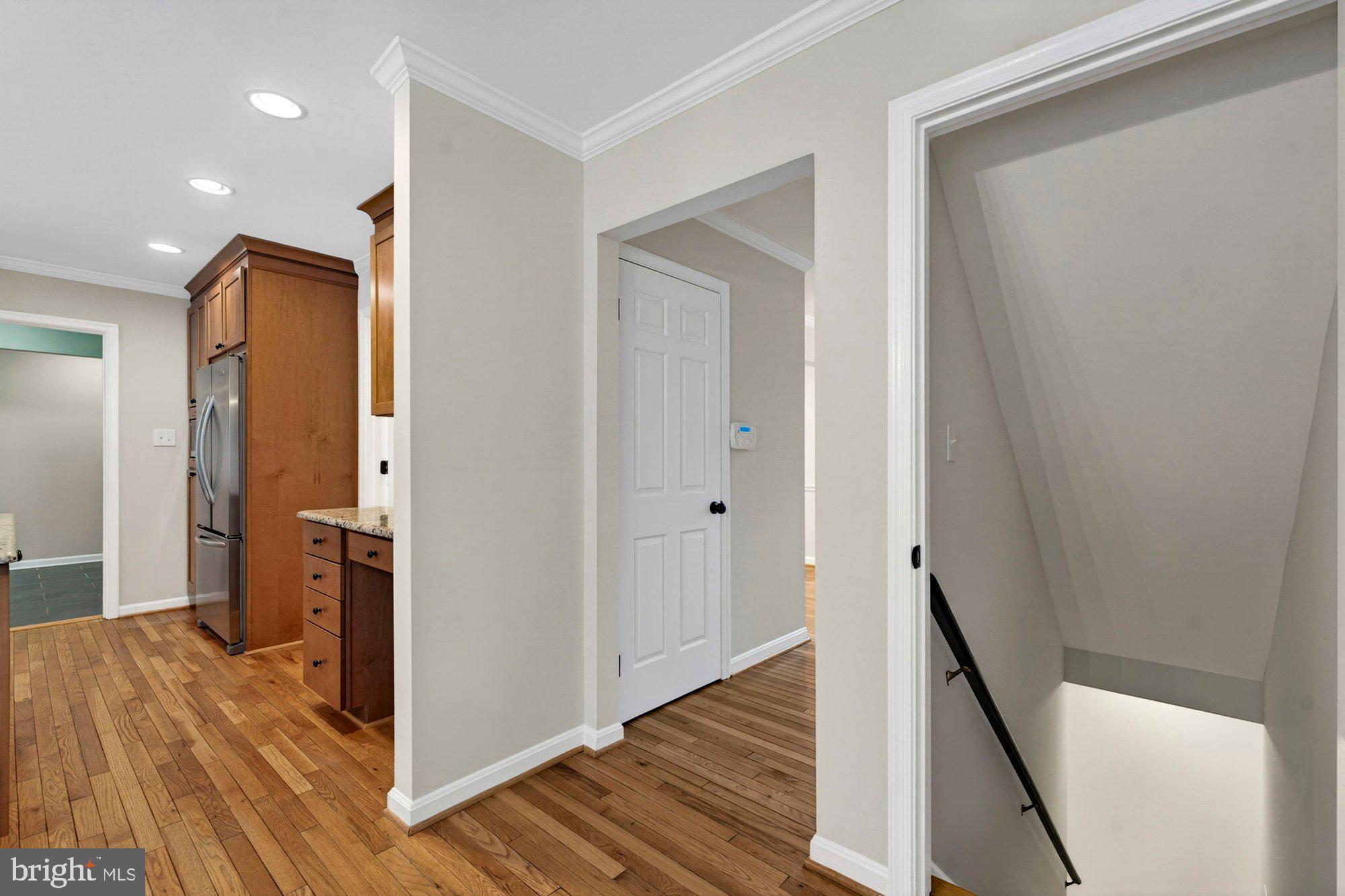 930 Park Street Vienna, VA 22180 - Photo 26 of 83 a view of hallway with wooden floor