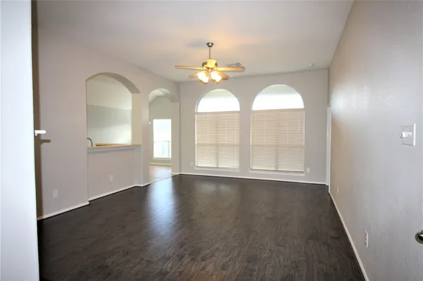 a view of an empty room with window