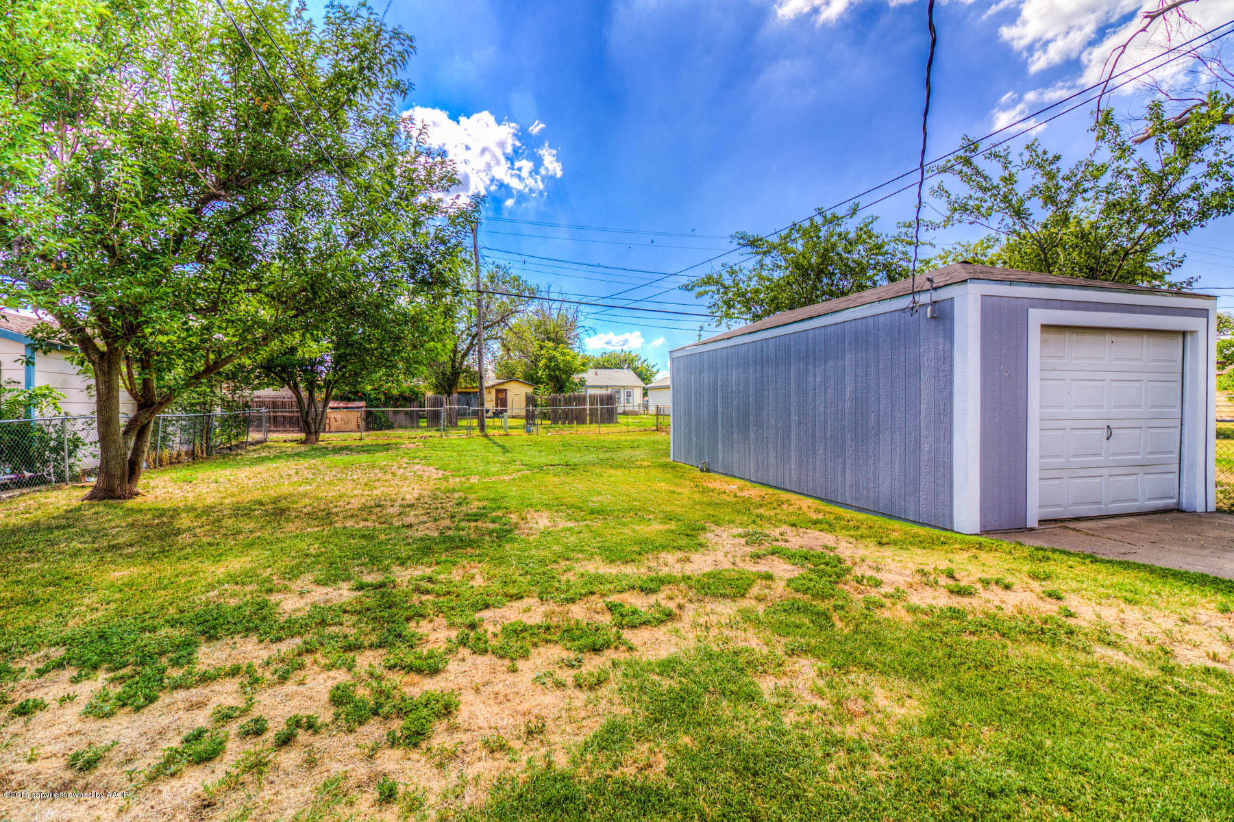 4124 South Hughes Street Amarillo, TX 79110 - Photo 9 of 10 Backyard