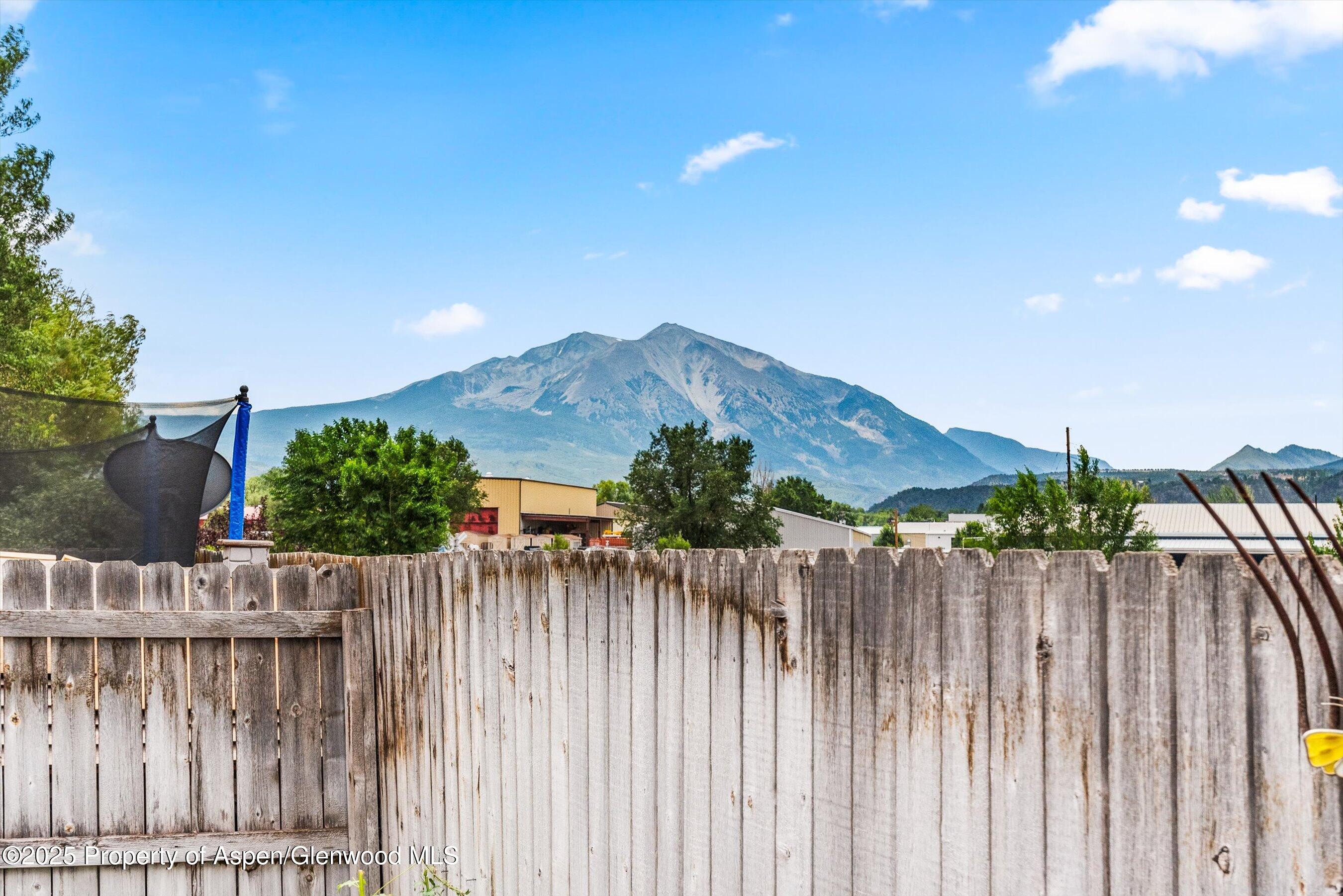 1070 Village Road Carbondale, CO 81623 - Photo 16 of 30 a view of a wooden fence
