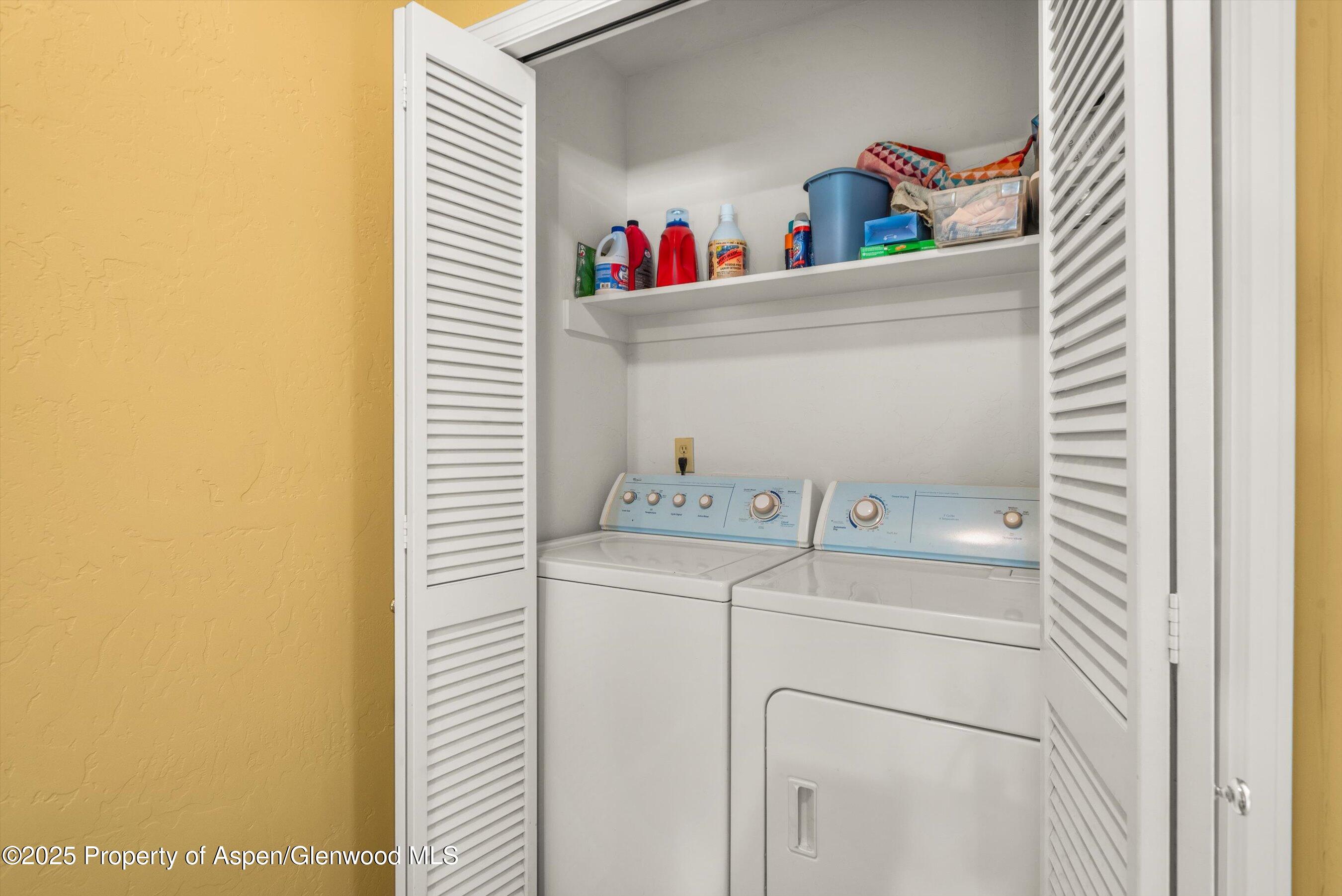 1070 Village Road Carbondale, CO 81623 - Photo 28 of 30 a utility room with dryer and washer