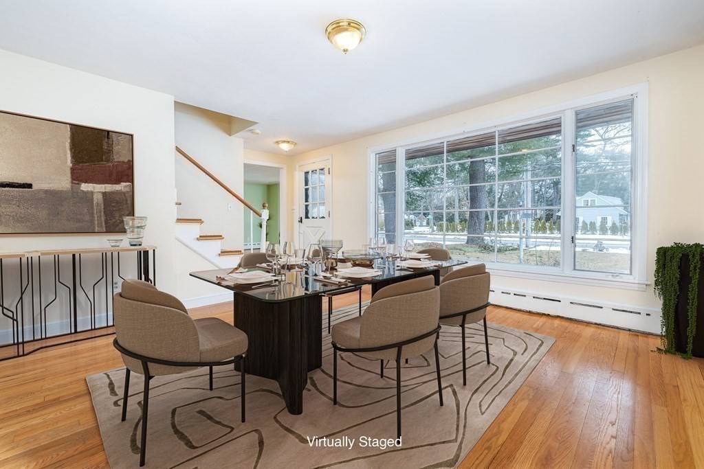 341 Converse Street Longmeadow, MA 01106 - Photo 3 of 34 a living room with dining room and wooden floor