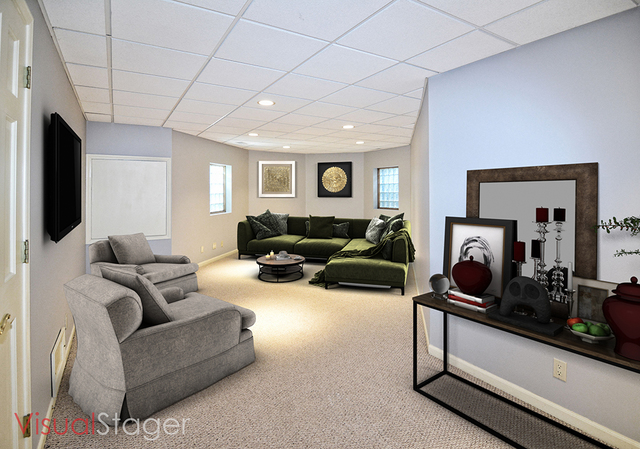 37W634 Grey Barn Road St. Charles, IL 60175 - Photo 28 of 37 a living room with furniture and a mirror