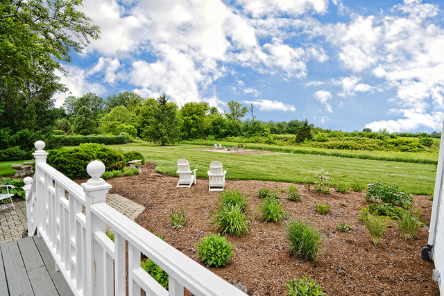 37W634 Grey Barn Road St. Charles, IL 60175 - Photo 36 of 37 a view of a garden with houses in back