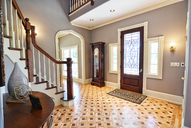 37W634 Grey Barn Road St. Charles, IL 60175 - Photo 5 of 37 a view of a hallway with wooden floor and windows
