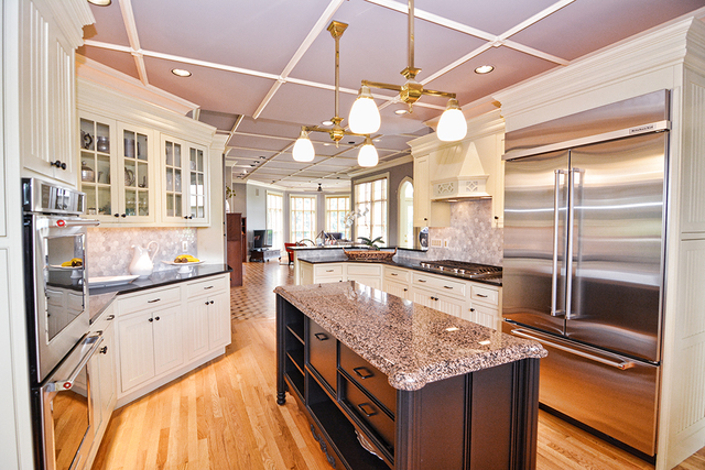37W634 Grey Barn Road St. Charles, IL 60175 - Photo 9 of 37 a kitchen with stainless steel appliances granite countertop a sink and cabinets