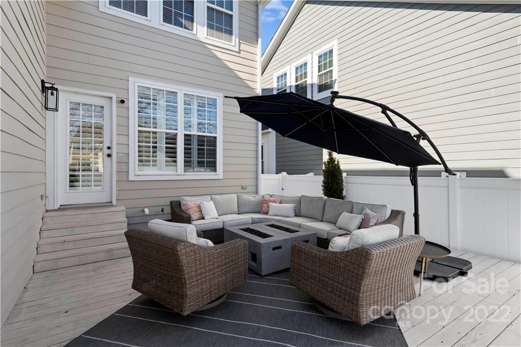 8106 Evanston Falls Road Huntersville, NC 28078 - Photo 31 of 36 a view of outdoor space with seating space