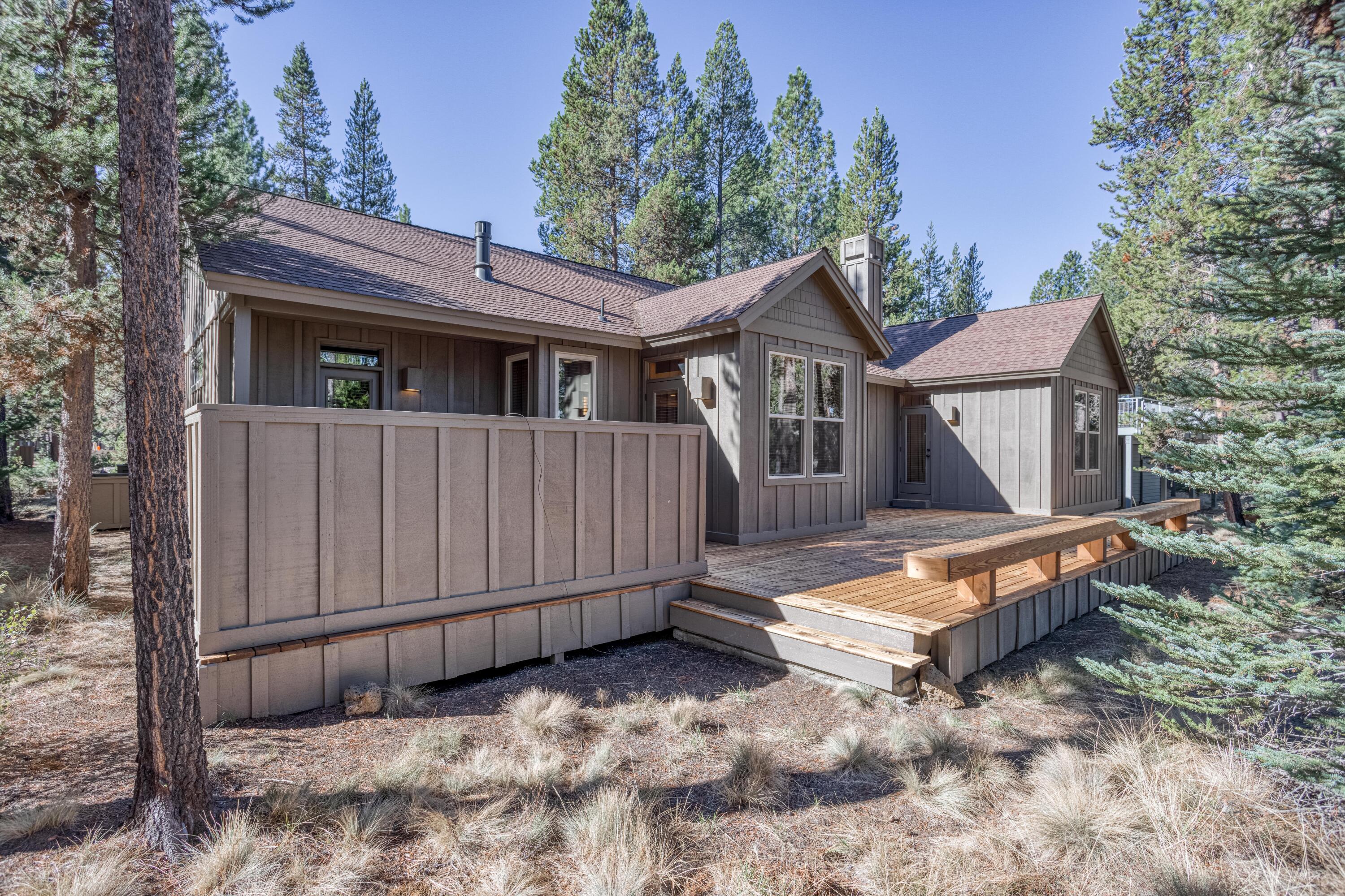 18160 Rager Mountain Lane Sunriver, OR 97707 - Photo 27 of 30 Back deck w/hot tub