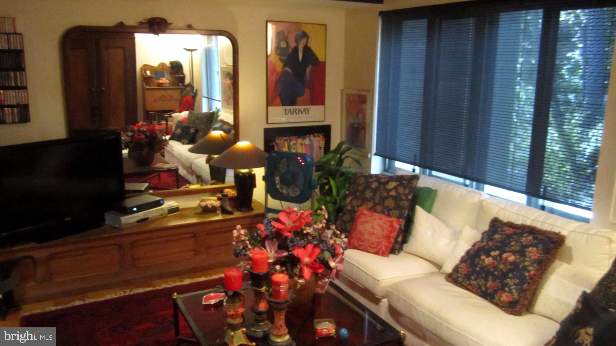 110 Cross Keys Road, Unit R110F Baltimore, MD 21210 - Photo 5 of 30 a living room with furniture and flowers