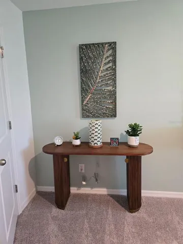 a view of workspace with furniture