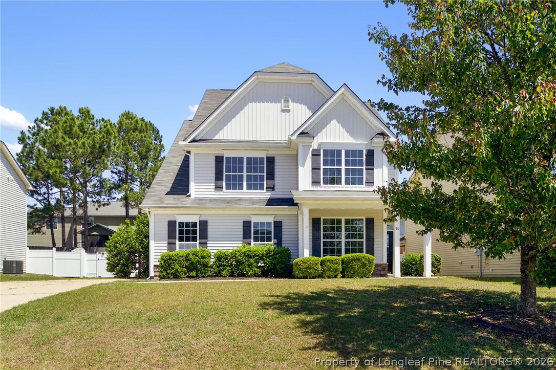 50 Huzzas Circle Cameron, NC 28326 - Photo 1 of 39 front view of a house with a yard
