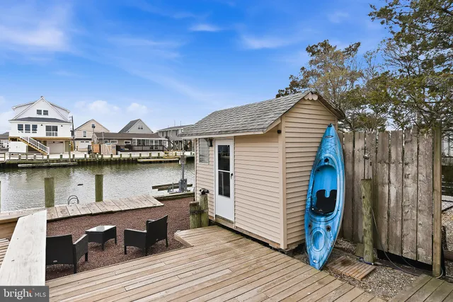 a view of house next to lake