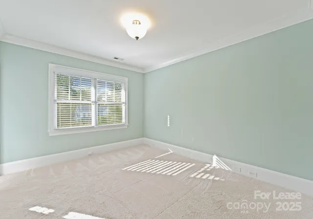 en empty room with windows