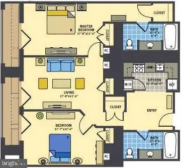 $3,450 | 219-29 South 18th Street, Unit 424, Philadelphia, PA 19103