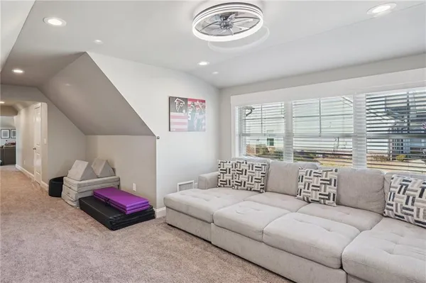 a view of city and mountain