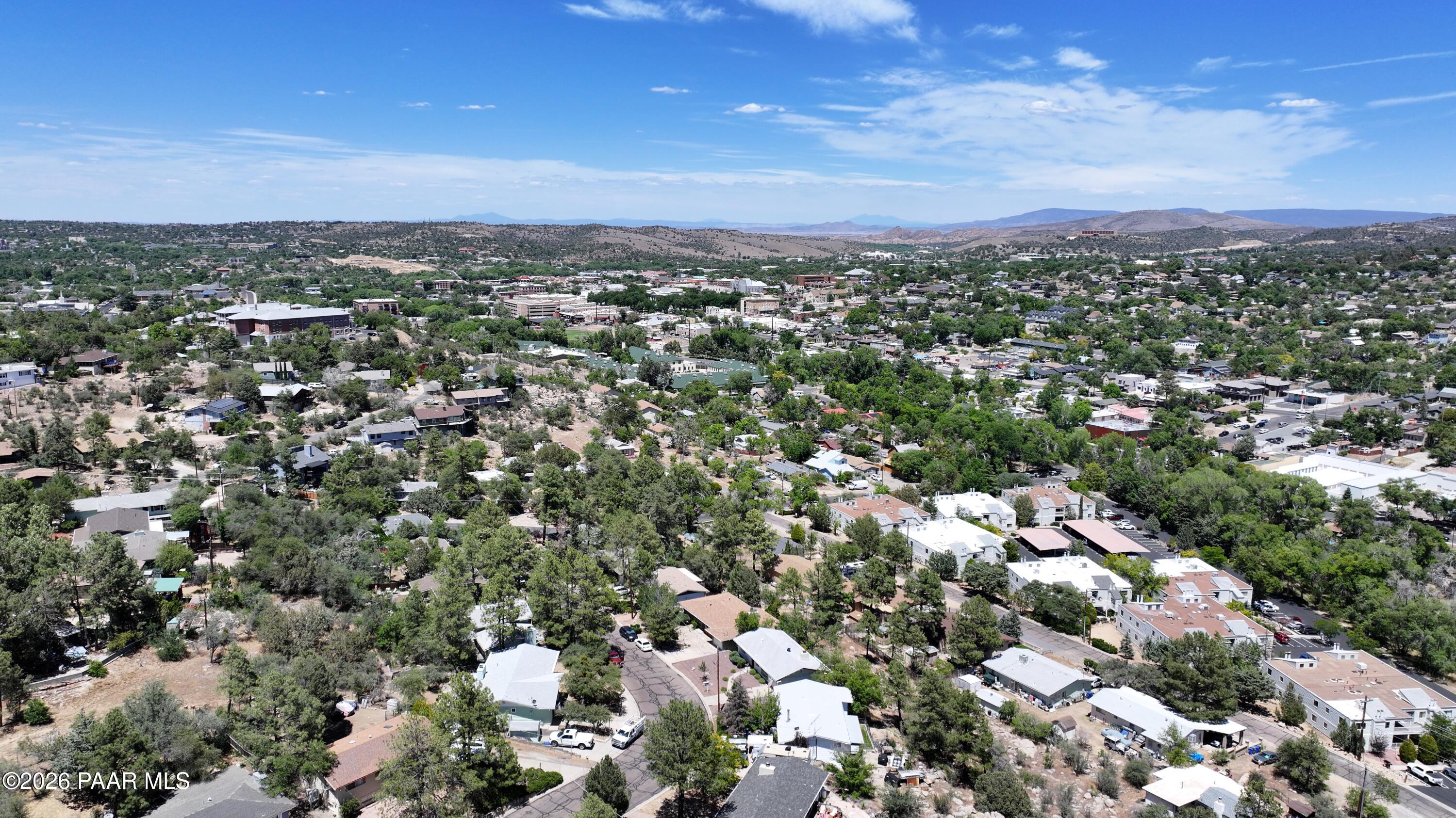 439 Canyon Springs Road Prescott, AZ 86303 - Photo 33 of 34 Aerial