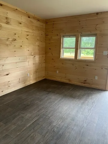 wooden floor in an empty room