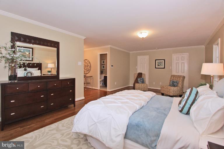 2431 Albot Road Reston, VA 20191 - Photo 4 of 30 Master Bedroom with two large Walk-in Closets