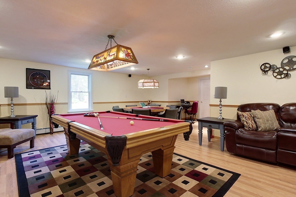120 1/2 Lowell Road, Unit B Pepperell, MA 01463 - Photo 18 of 34 a room with furniture and pool table