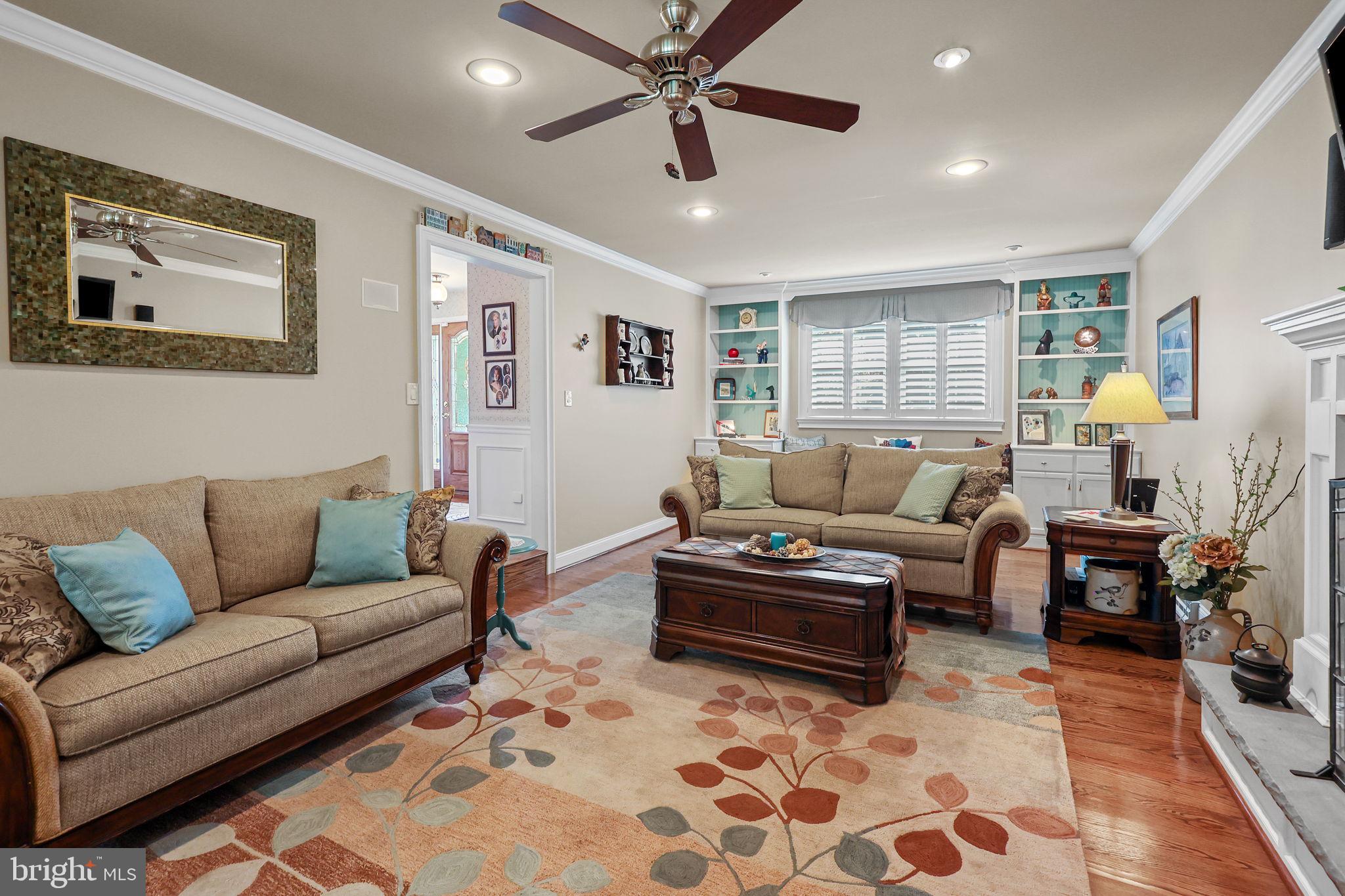 978 Weber Drive Yardley, PA 19067 - Photo 18 of 63 a living room with furniture and wooden floor
