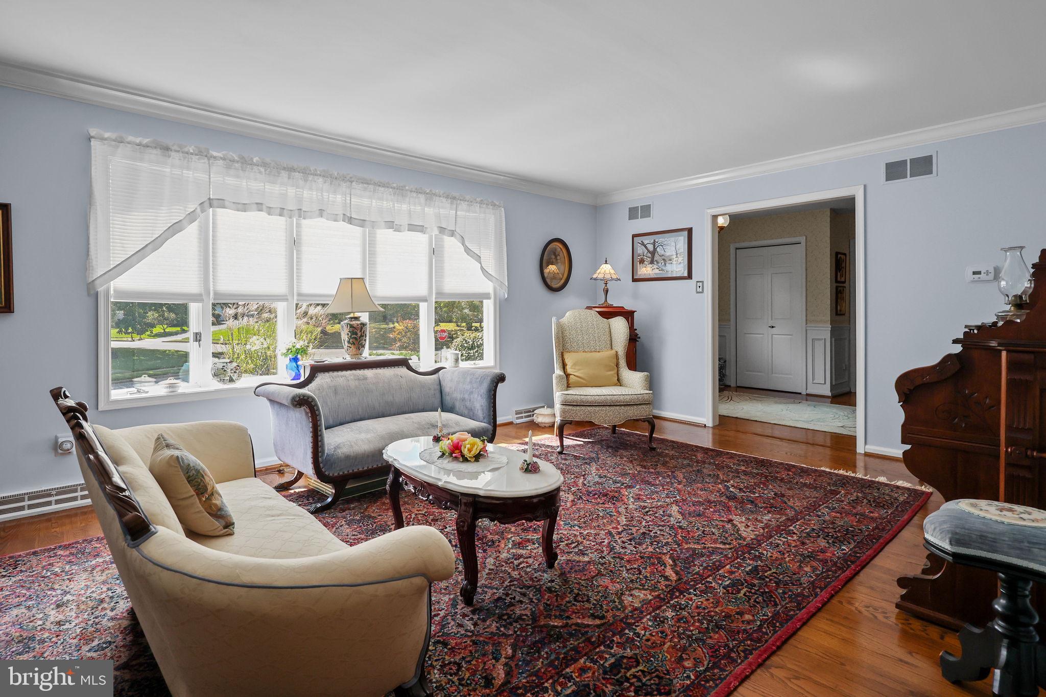 978 Weber Drive Yardley, PA 19067 - Photo 7 of 63 a living room with furniture and a large window