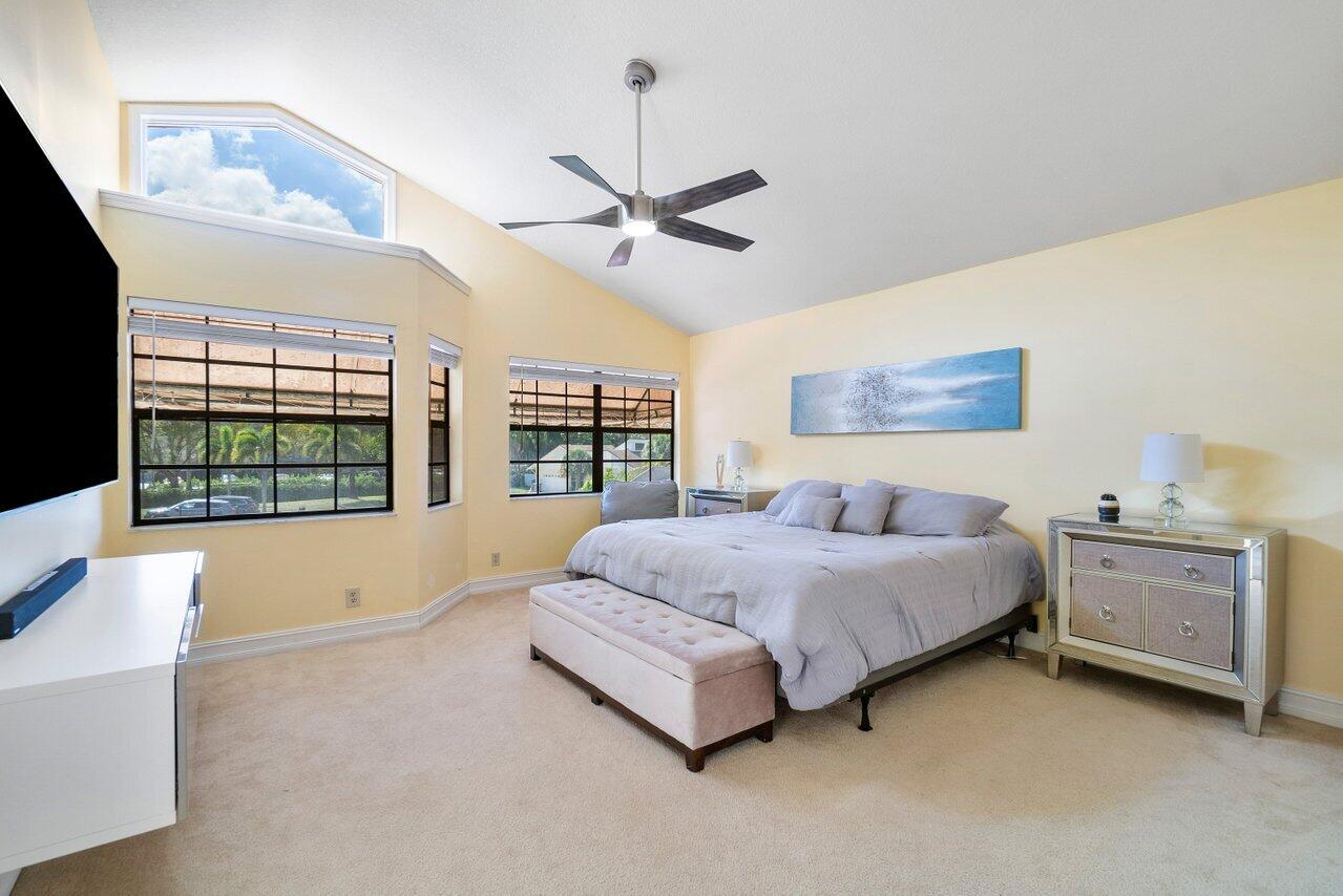 21669 Town Pl Drive Boca Raton, FL 33433 - Photo 21 of 41 PRIMARY SUITE - VAULTED CEILINGS