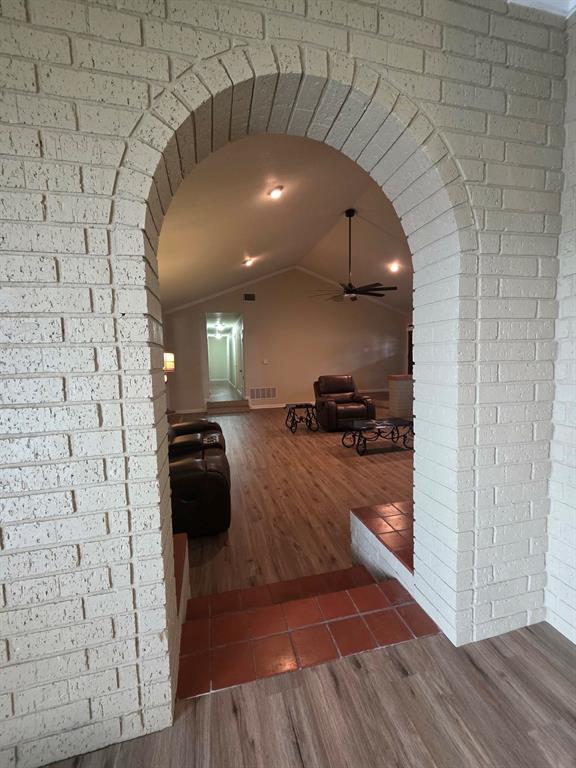 739 Bluebonnet Street Mexia, TX 76667 - Photo 7 of 28 a view of a hallway with seating area