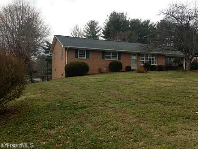 204 Ridgeview Drive Mount Airy, NC 27030 - Photo 16 of 16 Exterior Front. Side view of home
