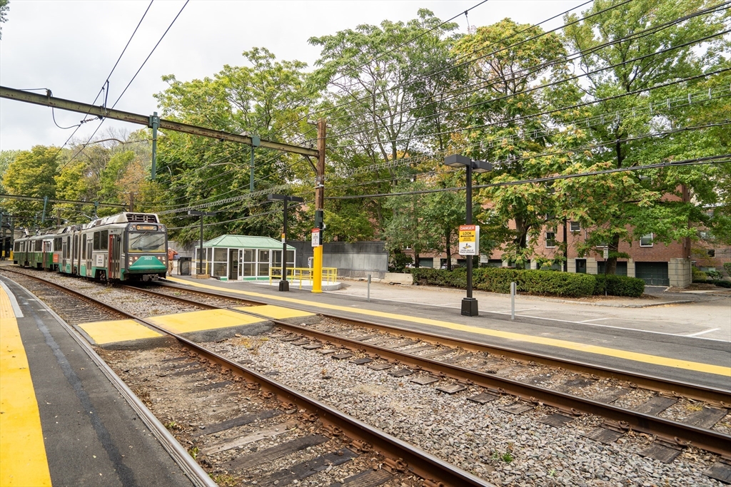 136 Beaconsfield Road, Unit 6 Brookline, MA 02445 - Photo 16 of 17 a view of a train station