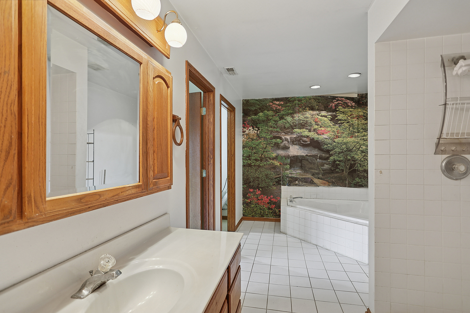 11030 South Roberts Road, Unit 1 Palos Hills, IL 60465 - Photo 14 of 16 a bathroom with a bathtub and a sink