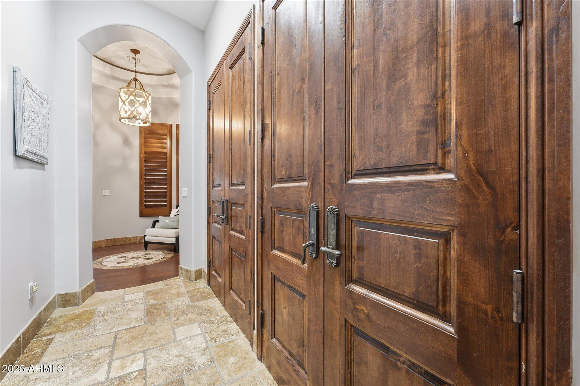 3121 East Bonanza Court Gilbert, AZ 85297 - Photo 37 of 83 a view of a hallway with interior of the house