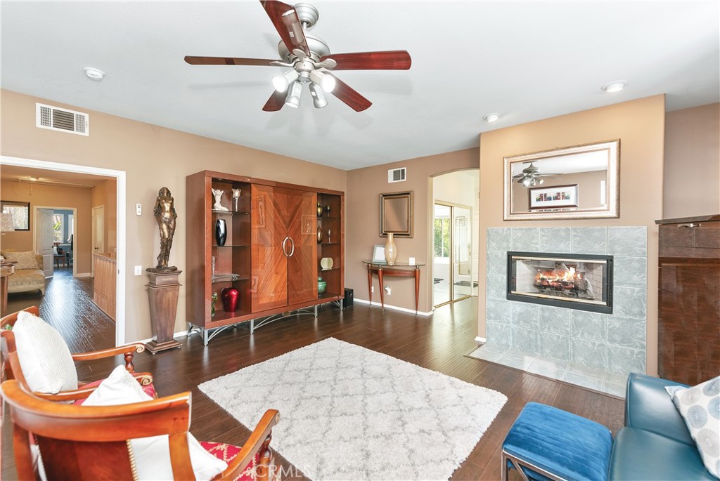 11312 Broadview Drive Moorpark, CA 93021 - Photo 31 of 50 Primary Bedroom with fireplace