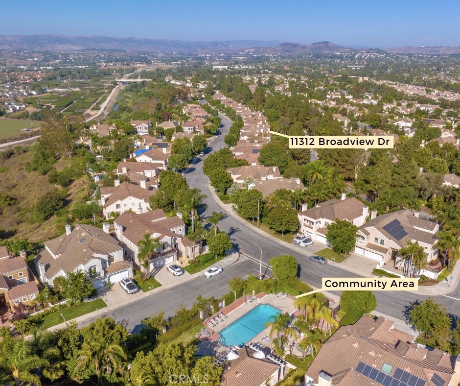 11312 Broadview Drive Moorpark, CA 93021 - Photo 42 of 50 Aerial of Deauville Neighborhood