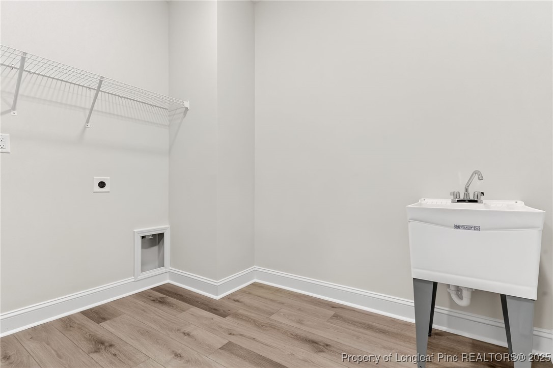 2154 Montrose (lot 6) Road Raeford, NC 28376 - Photo 12 of 44 a view of a room with a sink and a mirror