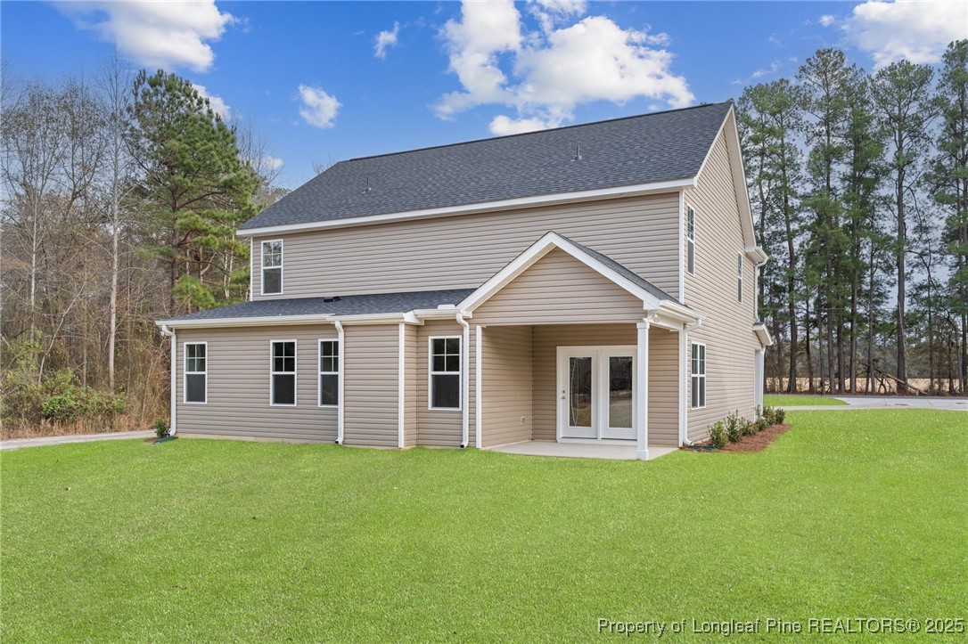 2154 Montrose (lot 6) Road Raeford, NC 28376 - Photo 44 of 44 a view of a house with backyard and garden