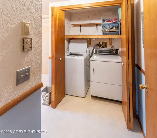 a room with storage and utility