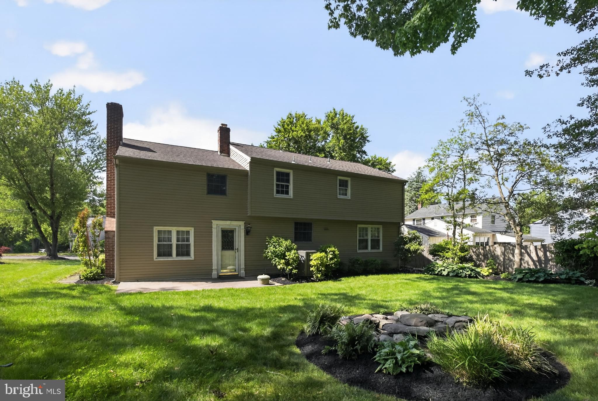 549 Covered Bridge Road Cherry Hill, NJ 08034 - Photo 11 of 16 a front view of a house with garden